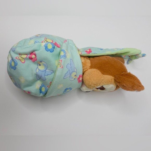 Disney Parks Exclusive - Plush Pillow - Baby in Blanket Pouch Bambi - Picture 7 of 10
